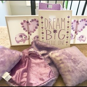 Girls 10pc Bedroom Accessories